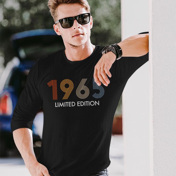 Retro 58 Yearsintage 1965 Limited Edition 58Th Birthday Langarmshirts Geschenke für Ihn