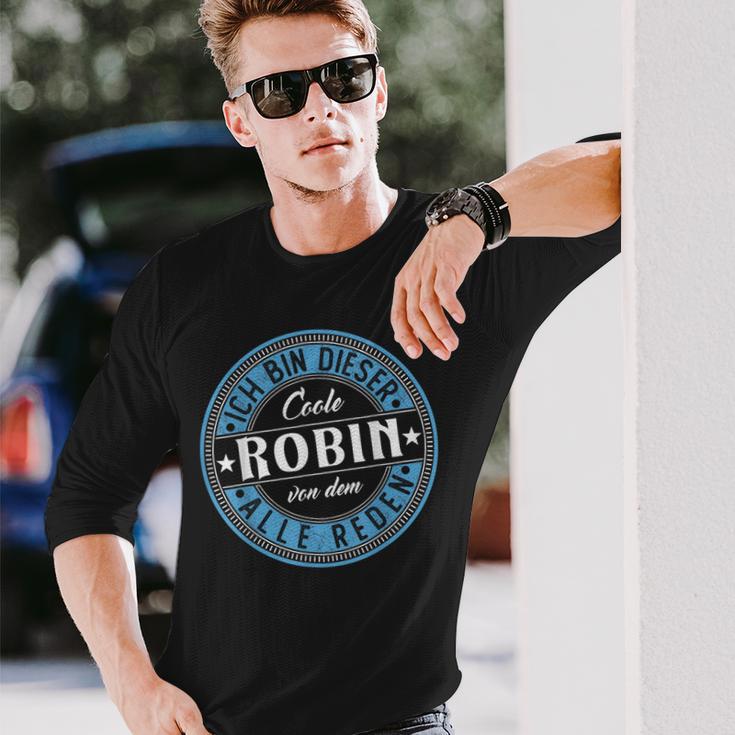 Robin Ich Bin Dieser Cooler Robin Langarmshirts Geschenke für Ihn