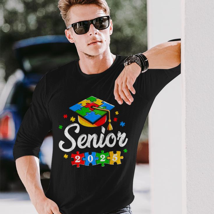 Senior Autism Graduate 2025 Autism Graduation Senior 2025 Long Sleeve T ...