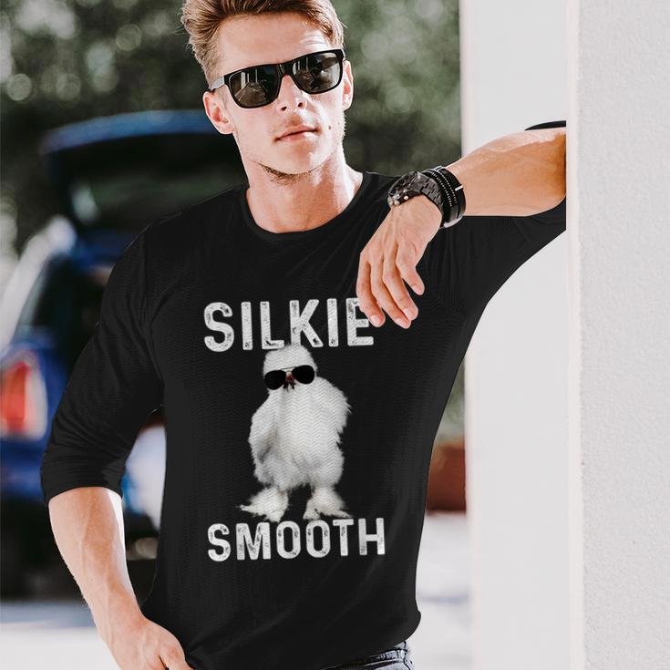 Silkie Chicken Silky Smooth Long Sleeve T-Shirt Gifts for Him