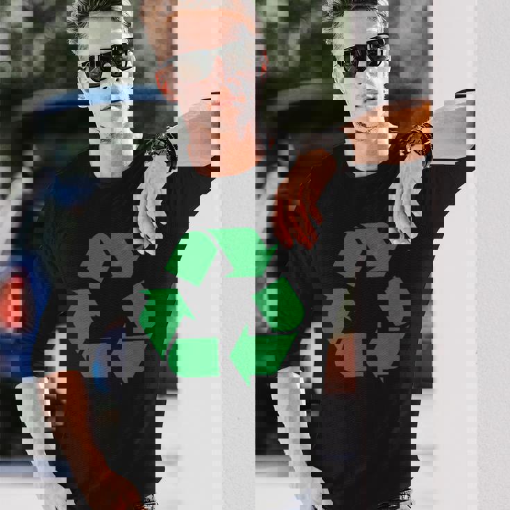 Simbolo Riciclo Maglietta a maniche lunghe Novitaregali