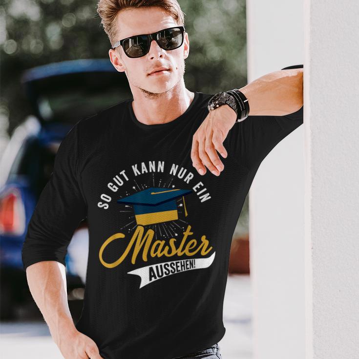 So Gut Kann Nur Ein Master Look Graduation Langarmshirts Geschenke für Ihn