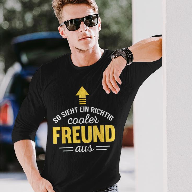 So Looks A Really Cool Friend Birthday Langarmshirts Geschenke für Ihn