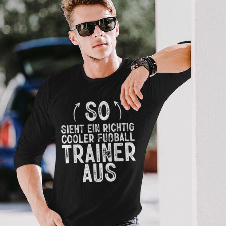 So Sieht Ein Richtig Football Trainer Football Langarmshirts Geschenke für Ihn