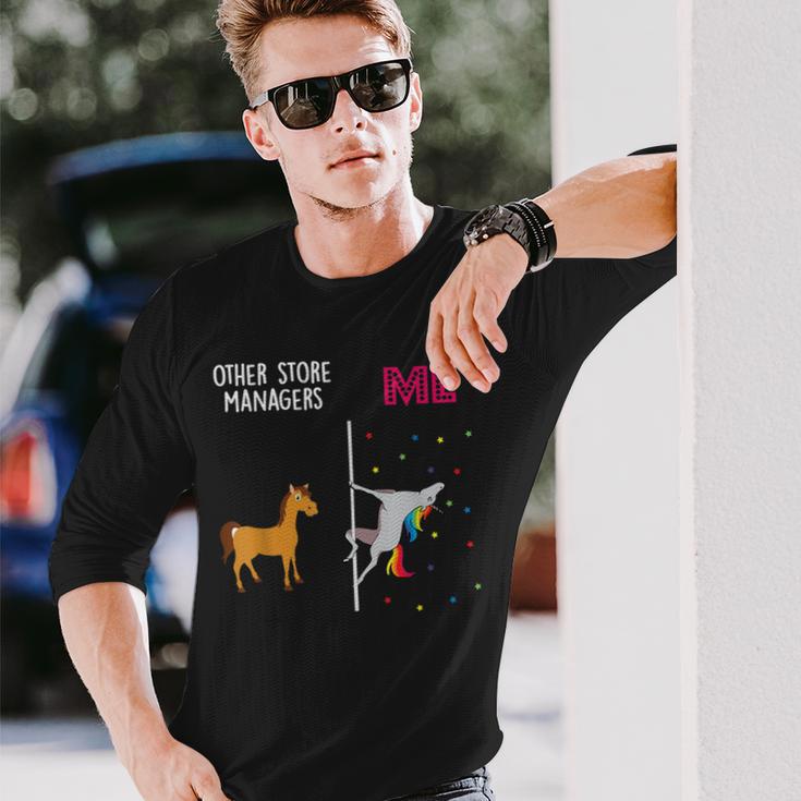 Store Manager Unicorn Others You Langarmshirts Geschenke für Ihn