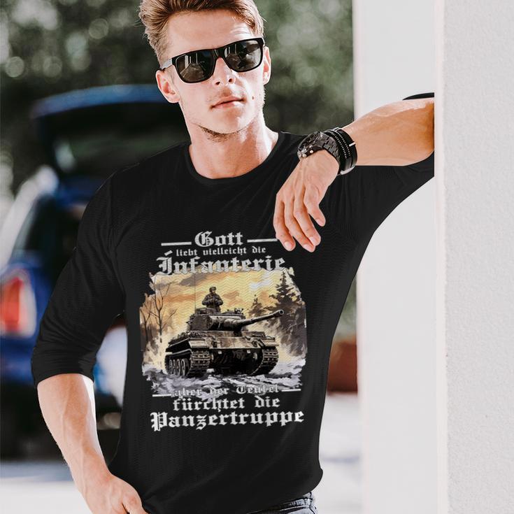 Tank Driver Soldiers2Nd Wk Army Tank Troop Soldiers Langarmshirts Geschenke für Ihn