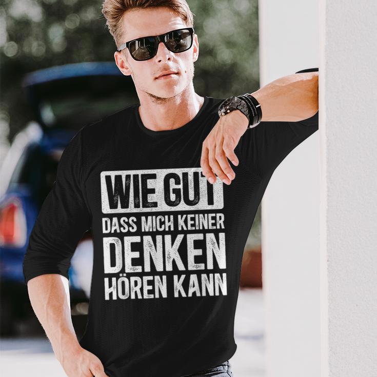 Thinking Hearing Sayings Langarmshirts Geschenke für Ihn