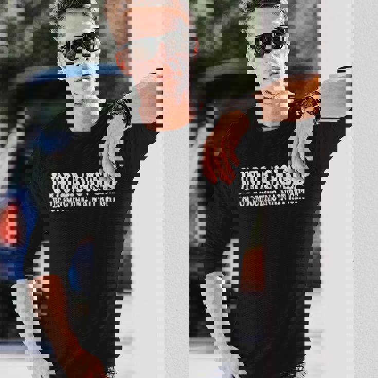 Undiagnosed But Something Ain't Right Long Sleeve T-Shirt Gifts for Him