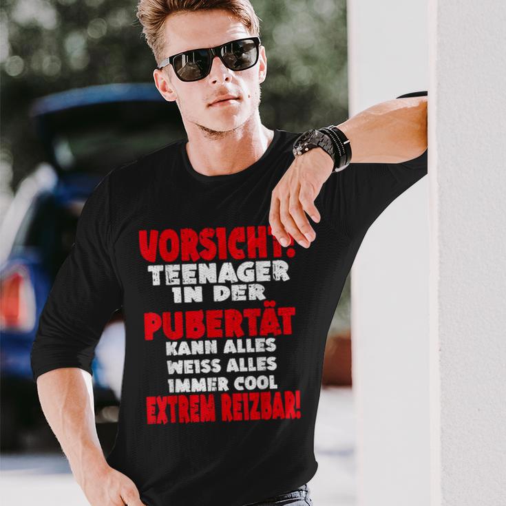 Vorsicht Nager In Der Puberty Nie Slogan Langarmshirts Geschenke für Ihn