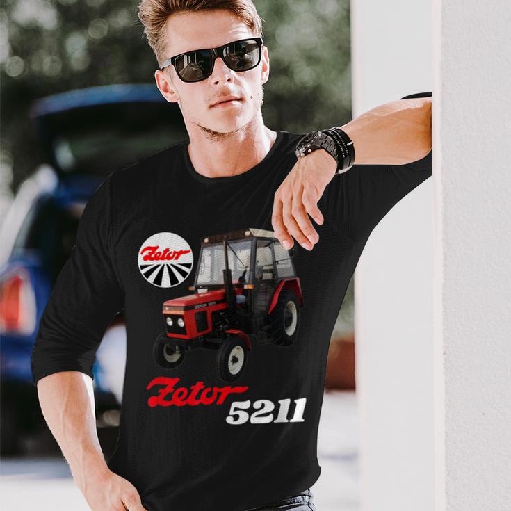 Zetor 5211 Tractor Zts Langarmshirts Geschenke für Ihn