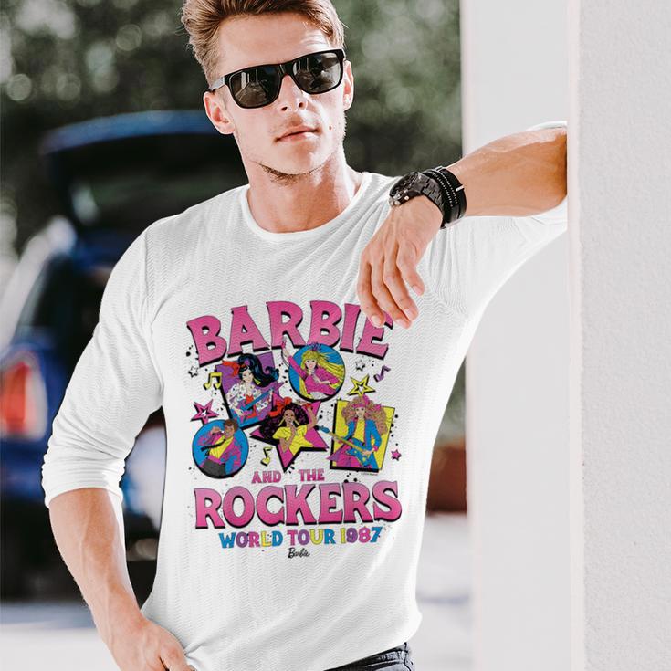 Barbie And The Rockers Music World Tour 1997 Langarmshirts Geschenke für Ihn