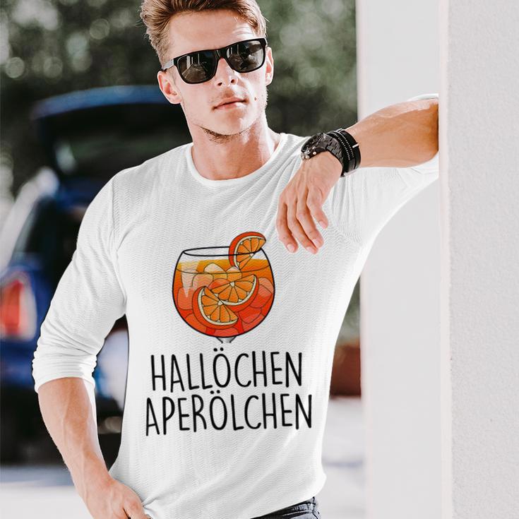 Hallöchen Aperölchen X New Delicious Aperoli Feeling Spritzy Langarmshirts Geschenke für Ihn