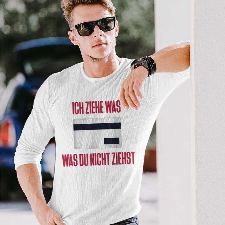 Ich Ziehe Was Du Nicht Ziehst Slogan Tekk Hardtekk Raven Langarmshirts Geschenke für Ihn