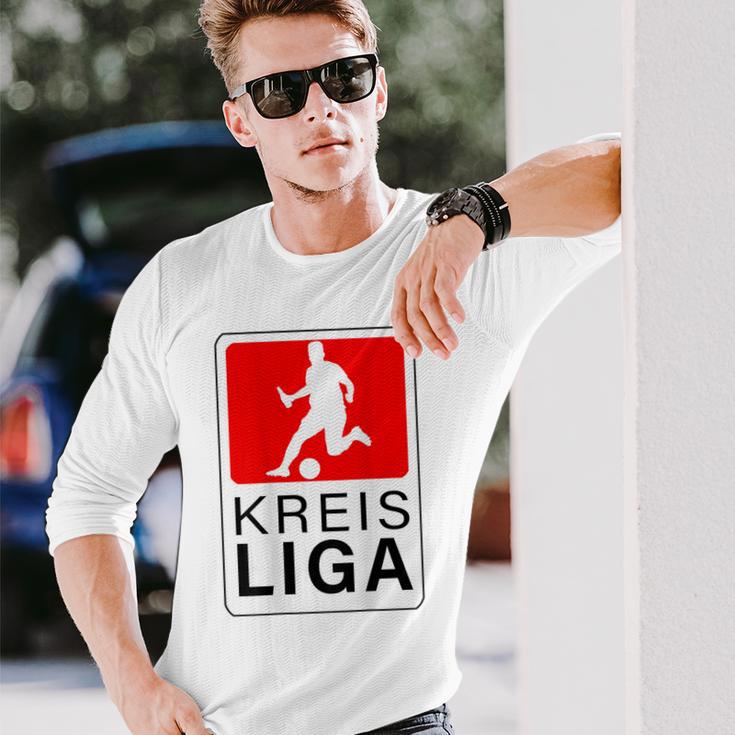 Kreisliga Football Langarmshirts Geschenke für Ihn