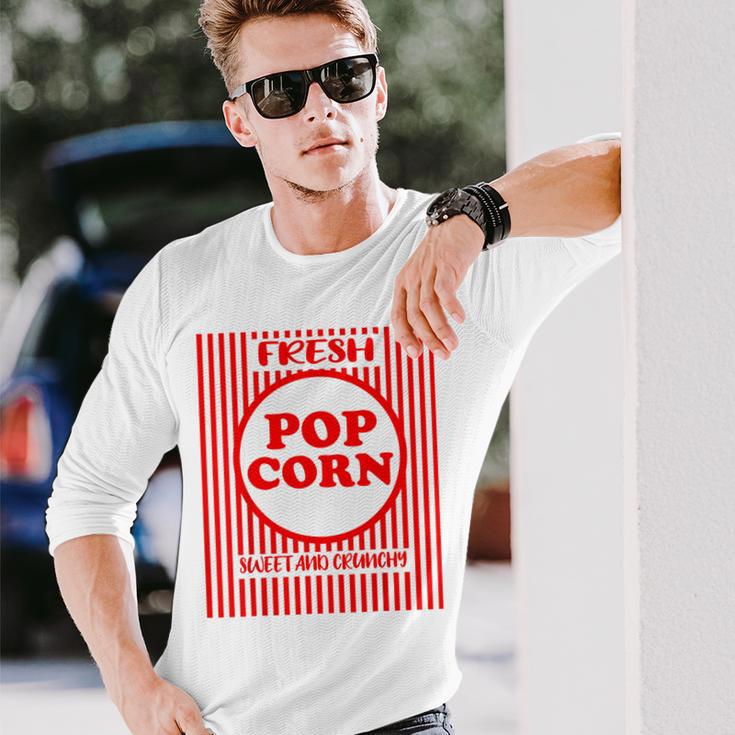 Popcorn Carnival Costume Langarmshirts Geschenke für Ihn