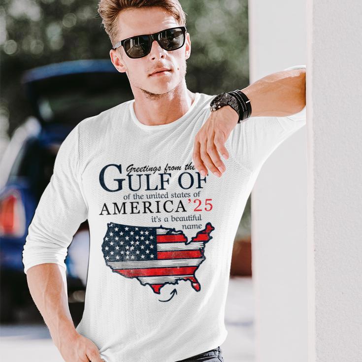 Retro Gulf Of Usa America Gulf Of Mexico July 4Th Long Sleeve T-Shirt Gifts for Him Retro Gulf Of Usa America Gulf Of Mexico July 4Th Long Sleeve T-Shirt Gifts for Him