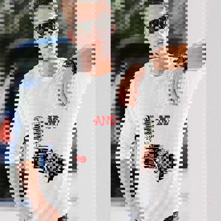 Rockabillyintage Ropa Años 50 Rockera Rock And Roll Música Manga