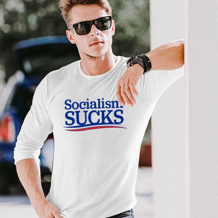 Socialism Sucks S Langarmshirts Geschenke für Ihn