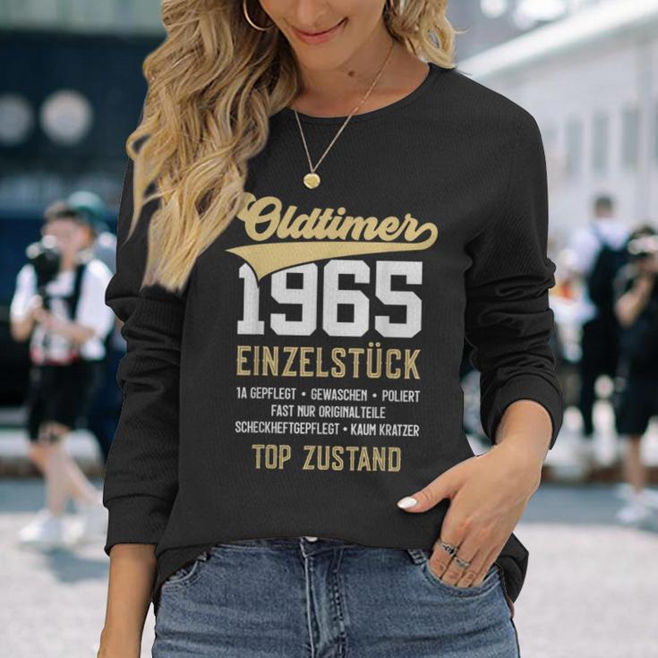 58 Jahre Oldtimer 1965Intage 58Th Birthday Langarmshirts Geschenke für Sie