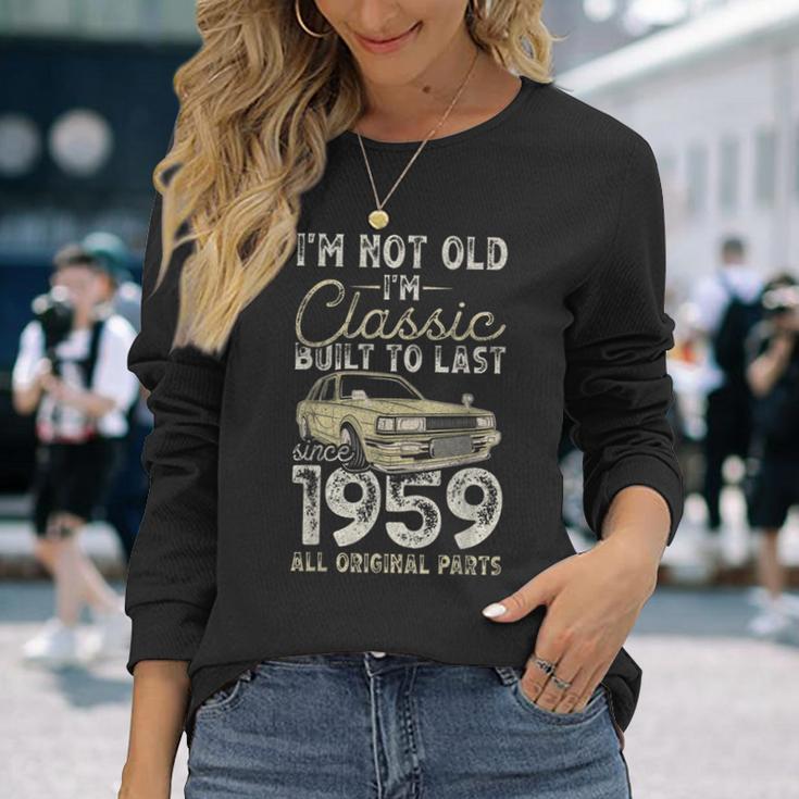 65Th Birthday Since 1959 Oldtimer 65 Years Old Langarmshirts Geschenke für Sie