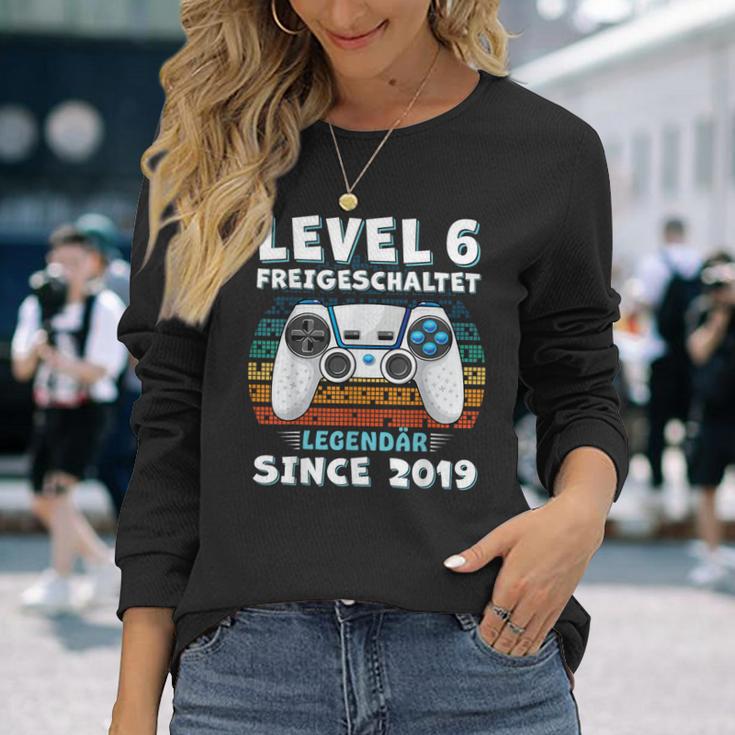 6Th Birthday Boy Decoration 2019 6Th Birthday Langarmshirts Geschenke für Sie