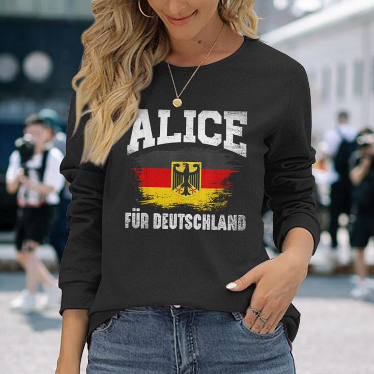 Alice For Germany Langarmshirts Geschenke für Sie