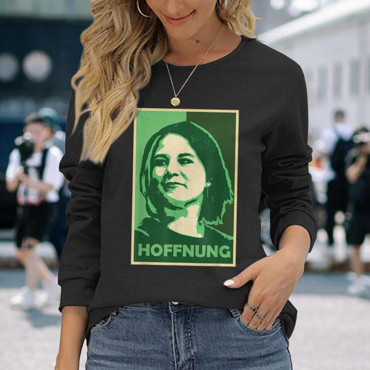 Baerbock Green Chancellor Bundnis Wahl German Chancellor S Langarmshirts Geschenke für Sie