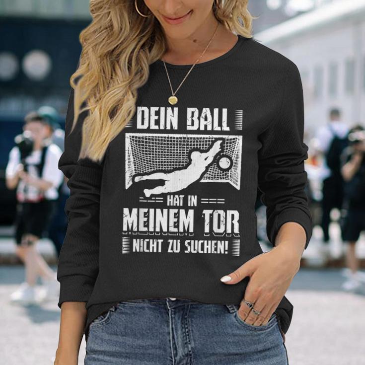 Ball Goalkeeper Goalkeeper Football Sports Langarmshirts Geschenke für Sie