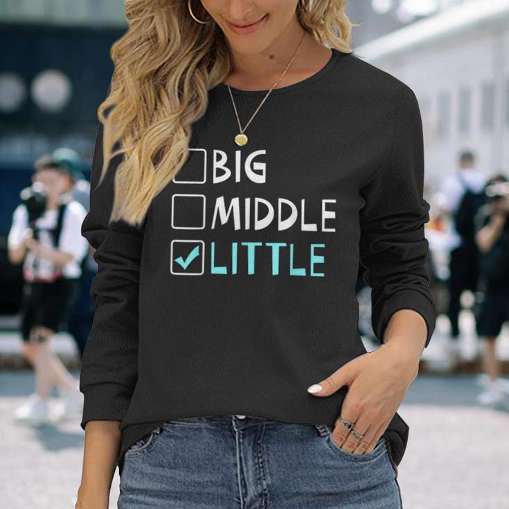 Big Medium Little BrotherLangarmshirts Geschenke für Sie