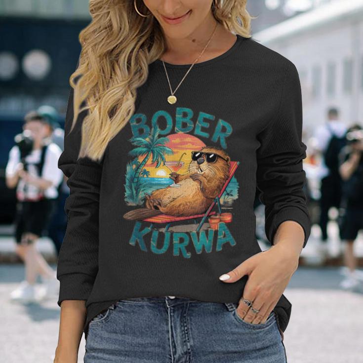 Bobr Kurwa Meme Bober Kurwa Langarmshirts Geschenke für Sie