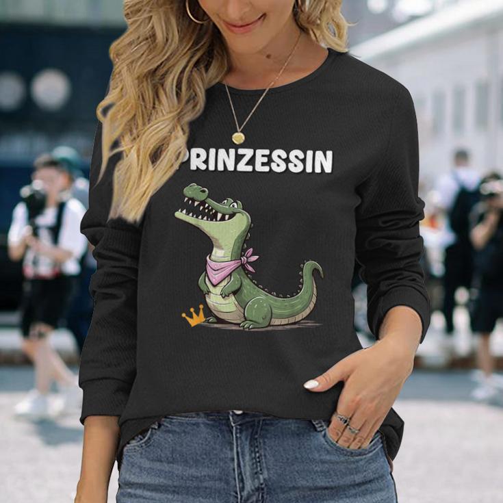 Carnival Princess Crocodile Cologne Alaaf Cologne Langarmshirts Geschenke für Sie