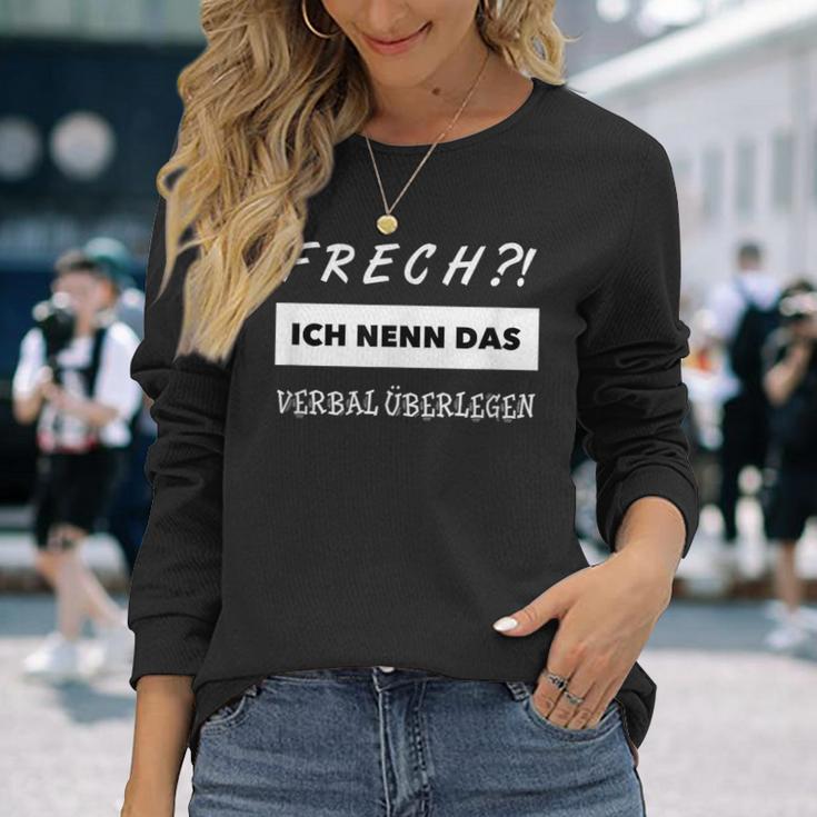 Cheeky Ich Nenn Daserbal Superior Langarmshirts Geschenke für Sie