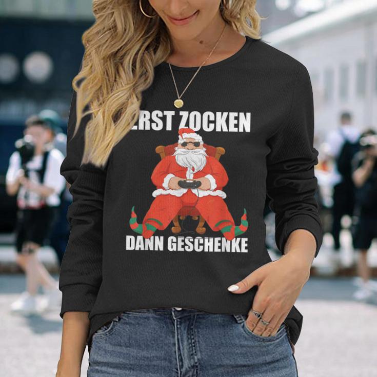 Christmas And Gaming Langarmshirts Geschenke für Sie