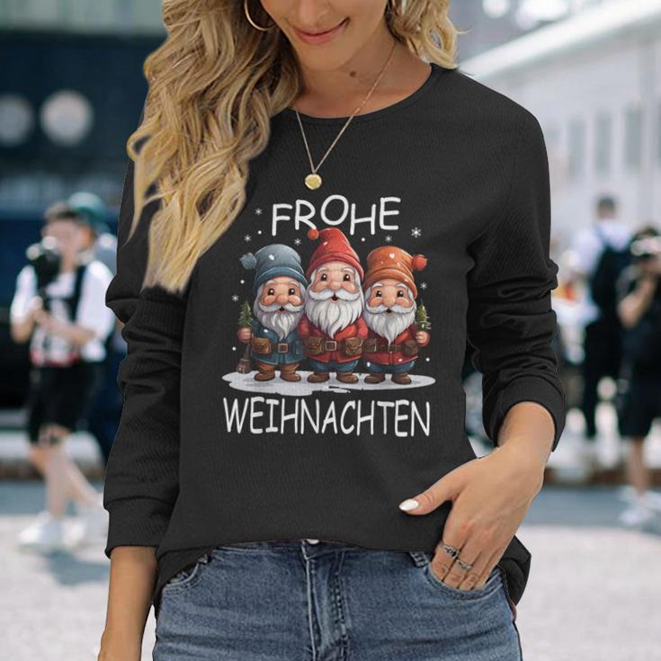 Christmas Three Dwarfs Matching Family Merry Christmas Langarmshirts Geschenke für Sie