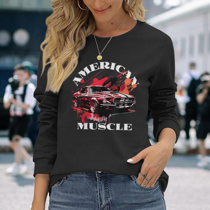 Classic American Muscle Car Langarmshirts Geschenke für Sie