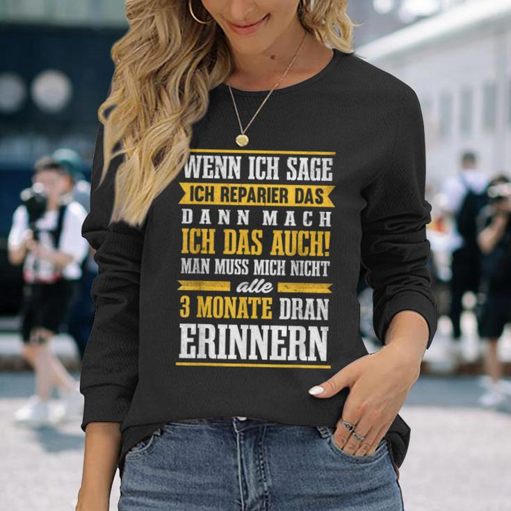 Craftsman Humour Diy Craft Langarmshirts Geschenke für Sie