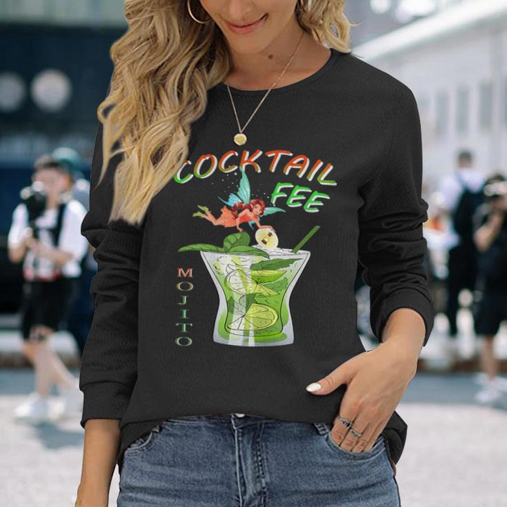 Damen Cocktail Fee Kostüm Langarmshirts Geschenke für Sie