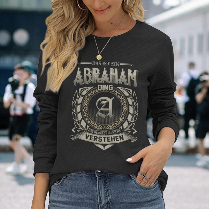 Das Ist Ein Abraham Ding Abraham Name Langarmshirts Geschenke für Sie