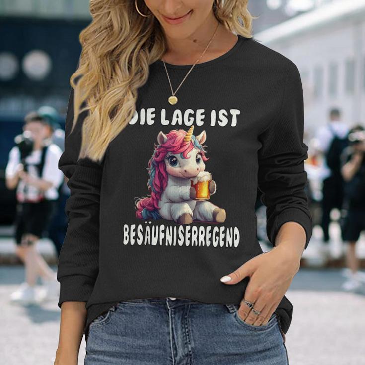 Die Lage Ist Besäufniserregend Carnival Costume Langarmshirts Geschenke für Sie