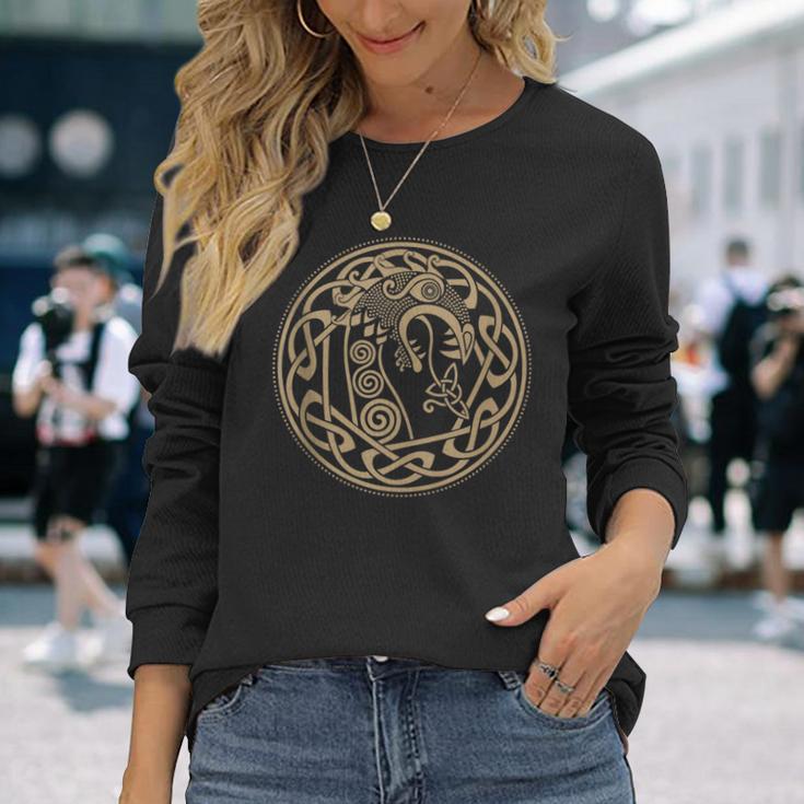Drakkar Nose Viking Boat Ornament Tank Top Long Sleeve T-Shirt Gifts for Her
