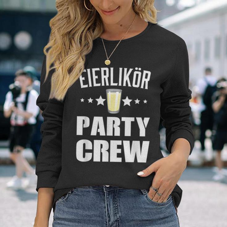 Egg Liqueur Party Crew Spring Party Langarmshirts Geschenke für Sie