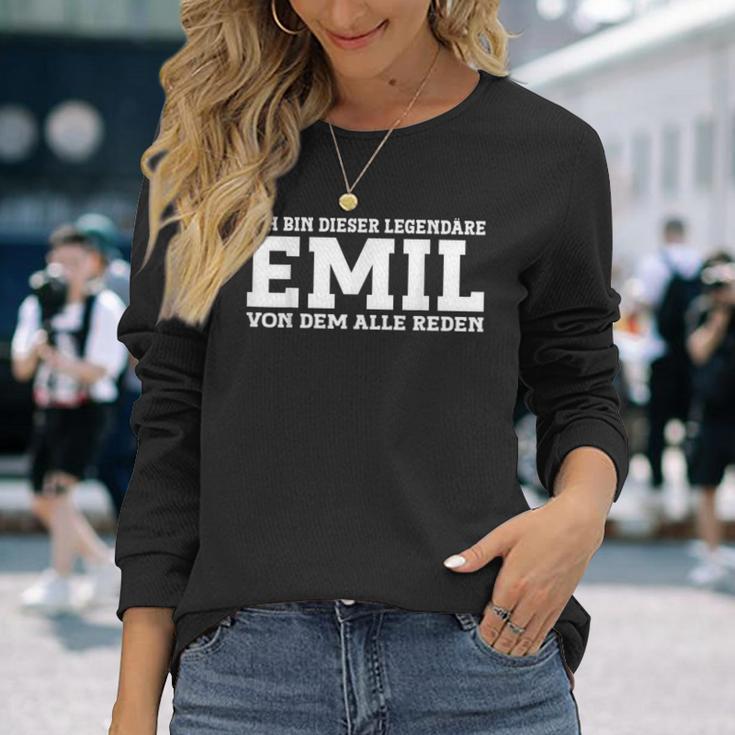 Emil With First Name Langarmshirts Geschenke für Sie