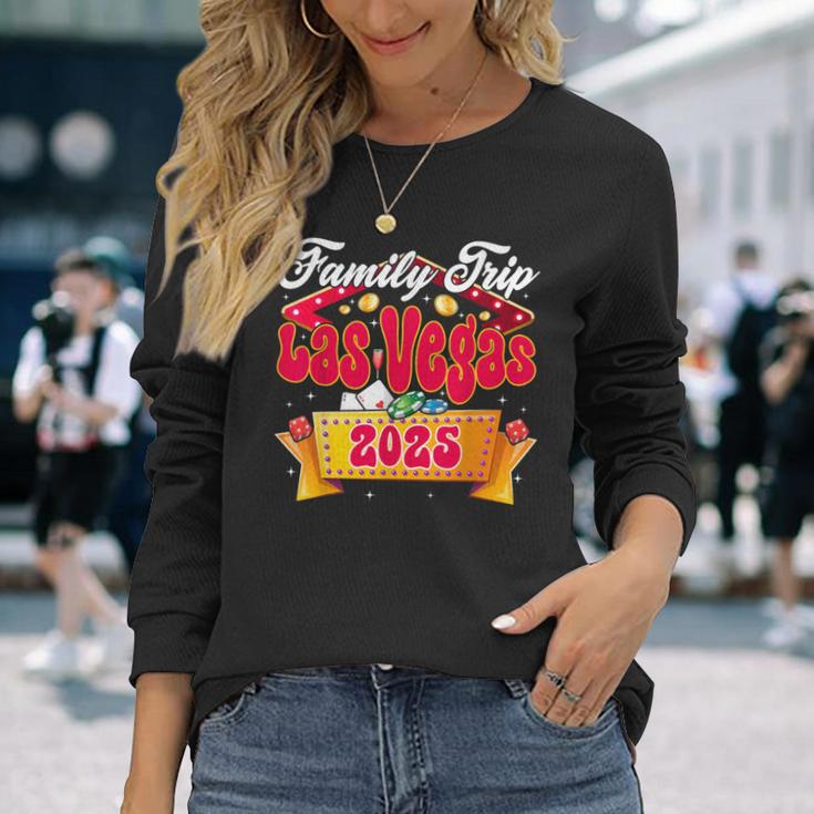 Family Trip Lasegas 2025 acation Lasegas Lover Langarmshirts Geschenke für Sie