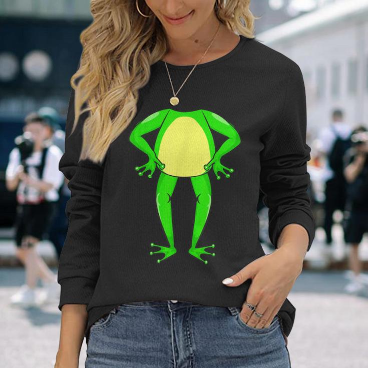 Frog Body Costume For Carnival And Fancy Dress Langarmshirts Geschenke für Sie