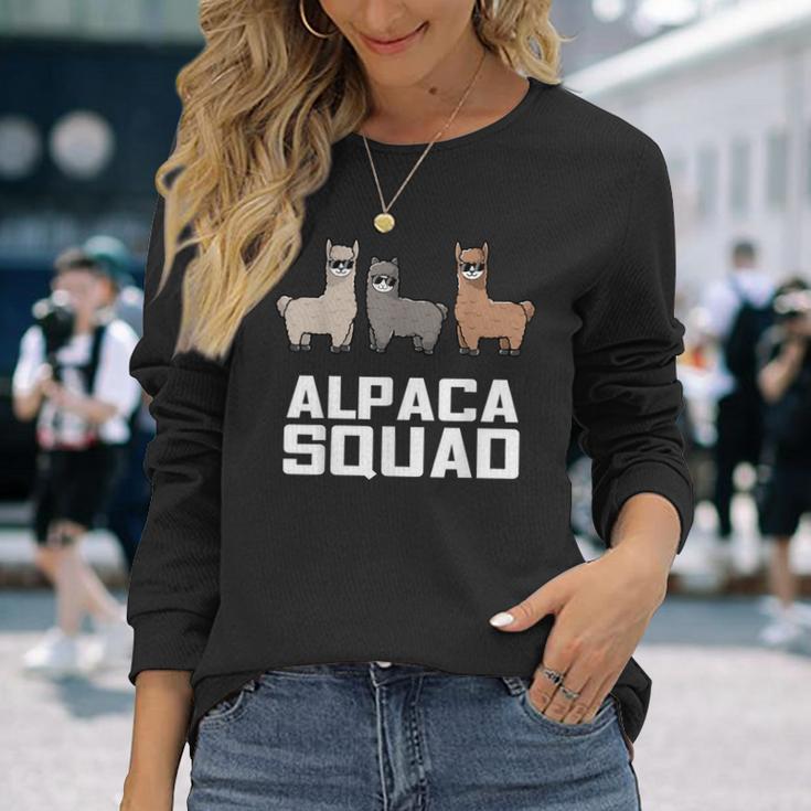 Alpaca For Alpaca Squad Lovers Langarmshirts Geschenke für Sie