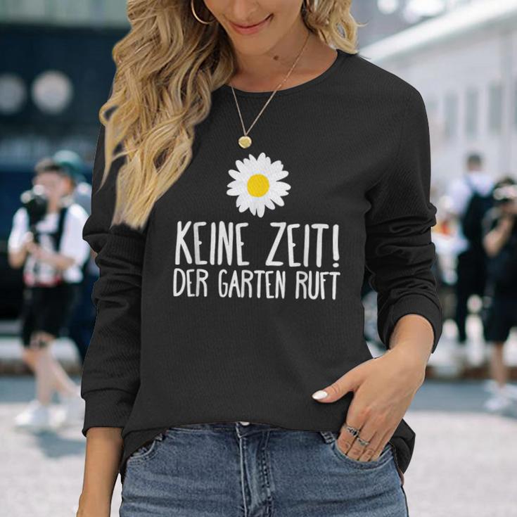 Der Garten Call Garden Gardening Humour Langarmshirts Geschenke für Sie