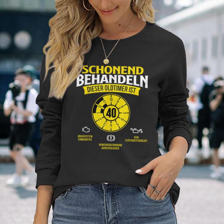 Dieser Oldtimer Ist 40 Jahre Birthday Langarmshirts Geschenke für Sie