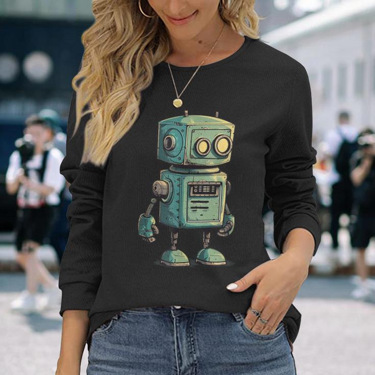 Technical Robot Costume Langarmshirts Geschenke für Sie