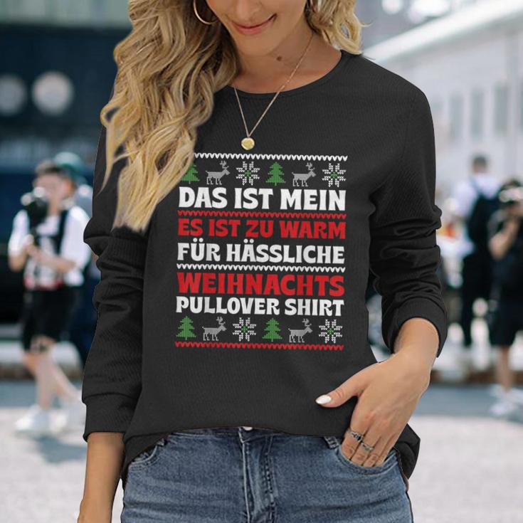 Ugly Christmas Jumper Slogan Christmas Jumper Langarmshirts Geschenke für Sie