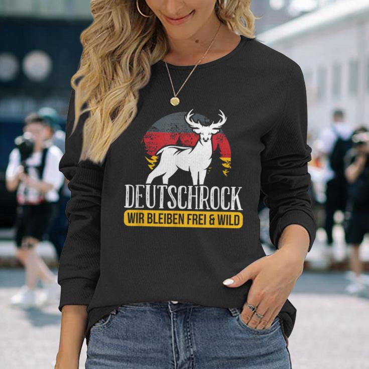 German Rock Wir Bleibfrei & Wild Langarmshirts Geschenke für Sie